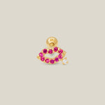 Ruby Lip CZ Stud - Anygolds