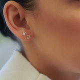 Bold Love Knot Stud Earrings
