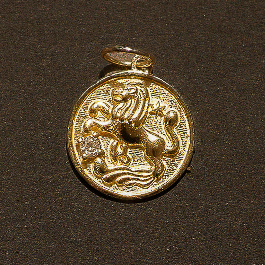 Diamond Zodiac Pendant