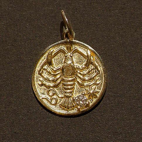 Diamond Zodiac Pendant