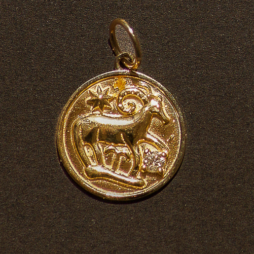 Diamond Zodiac Pendant