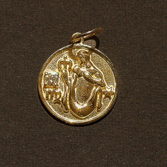 Diamond Zodiac Pendant
