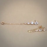 Cascade Chain Drop Earrings