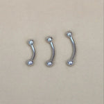 Plain Ball Curved Barbell - Anygolds
