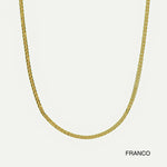 14K Solid Gold Necklace Chain – Anygolds