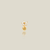 Mini Daisy Flower Stud (Internal | External) - Anygolds