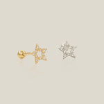 CZ Star Stud - Anygolds