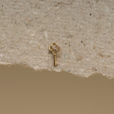 Floral Key Stud