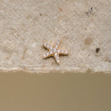 Pavé Starfish Stud