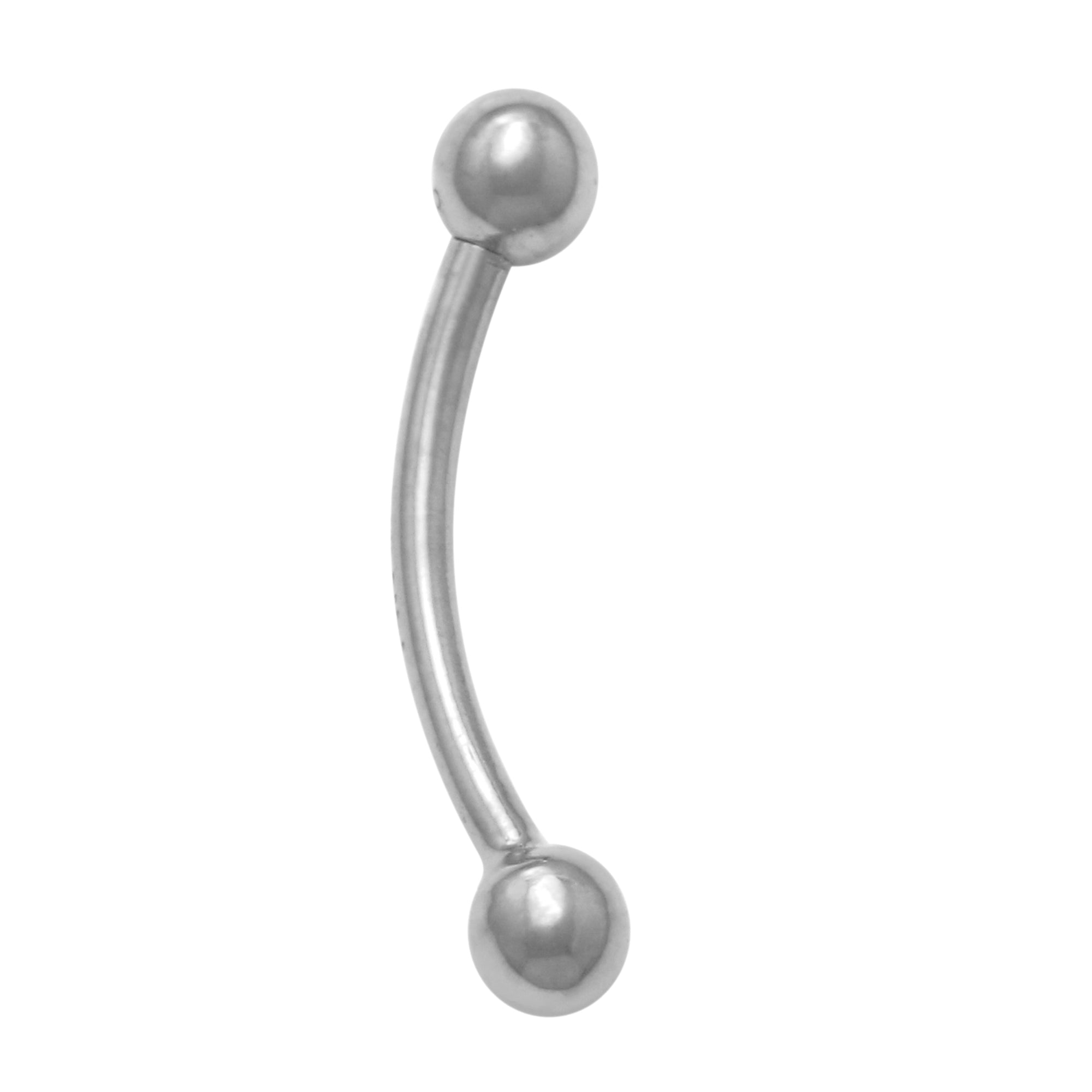 Plain 3mm Ball Curved Barbell