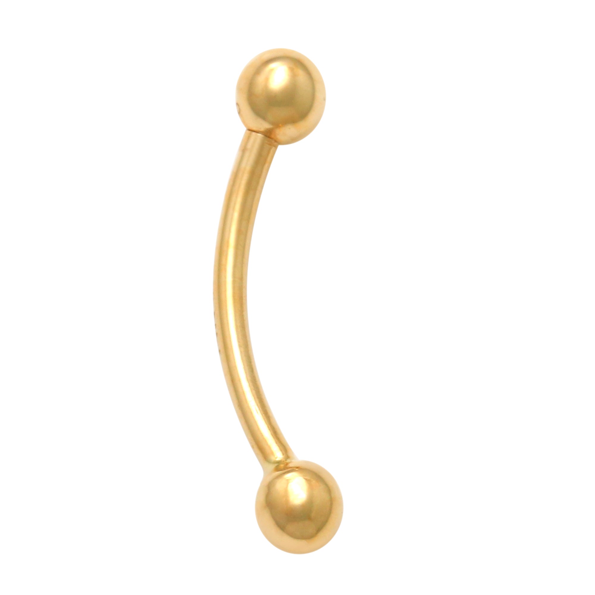 Plain 3mm Ball Curved Barbell