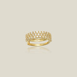 Ear Cuff con punta de circonita cúbica