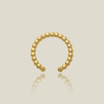 Beaded Gold Ear Cuff - Anygolds