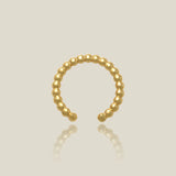 Beaded Gold Ear Cuff - Anygolds