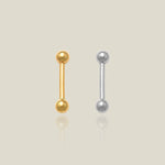 Plain Ball Straight Barbell - Anygolds