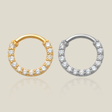 CZ Eternity Hoop - Anygolds