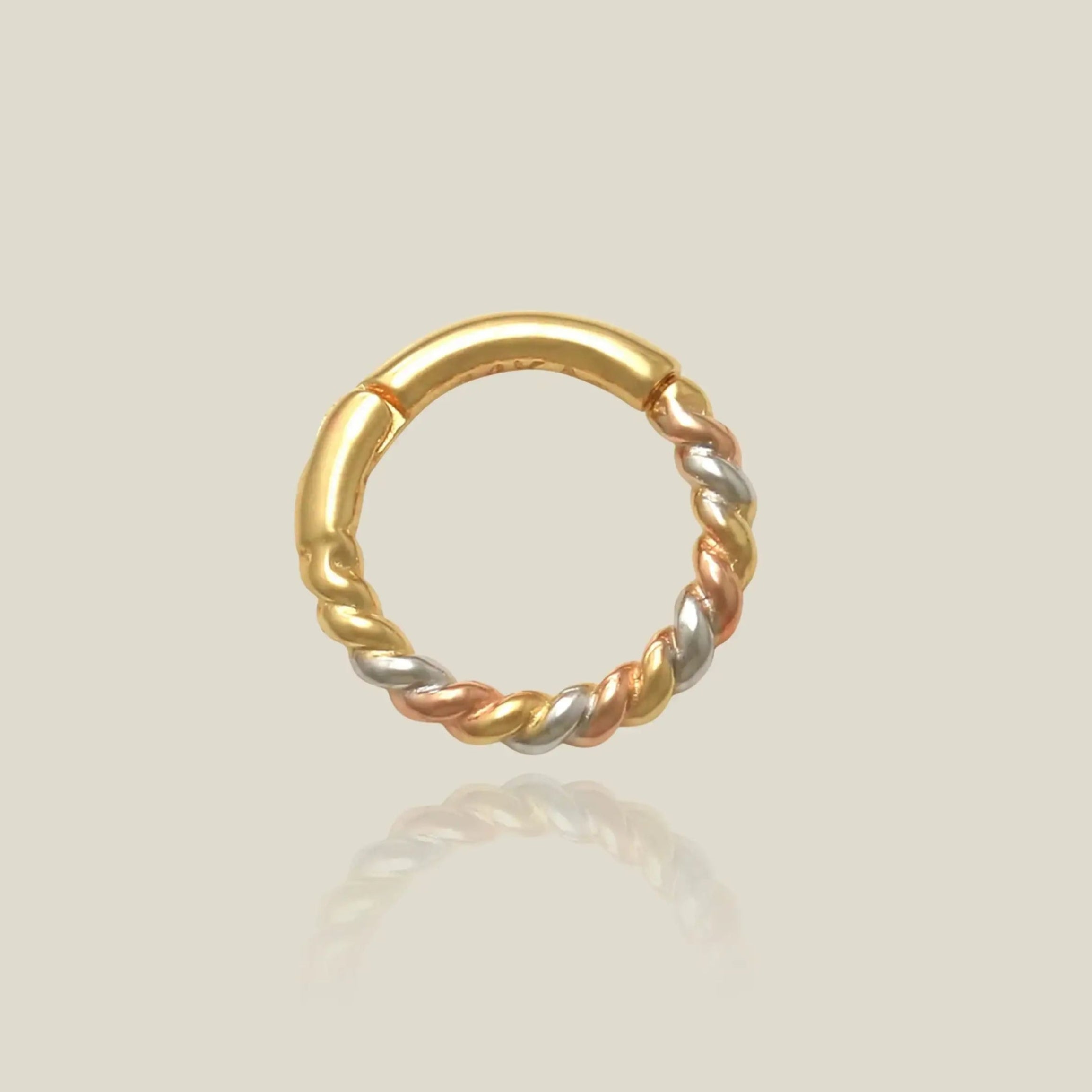 Twisted Rope Hoop - Anygolds