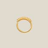 Baguette CZ Endless Hoop