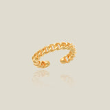 Ear Cuff de cuerda esencial