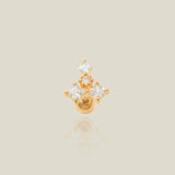 Mixed Shape CZ Stud