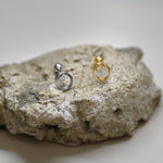 Star Circle Diamond Stud - Anygolds