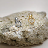 Diamond Star Circle Stud