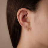 Lotus Flower Curved Barbell