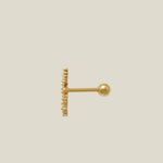 Zig Zag CZ Marquise Stud - Anygolds