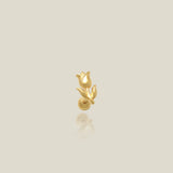 Tulip Flower Stud - Anygolds