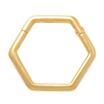 Hexagon Clicker Hoop - Anygolds