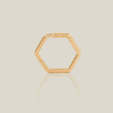 Hexagon Clicker Hoop - Anygolds