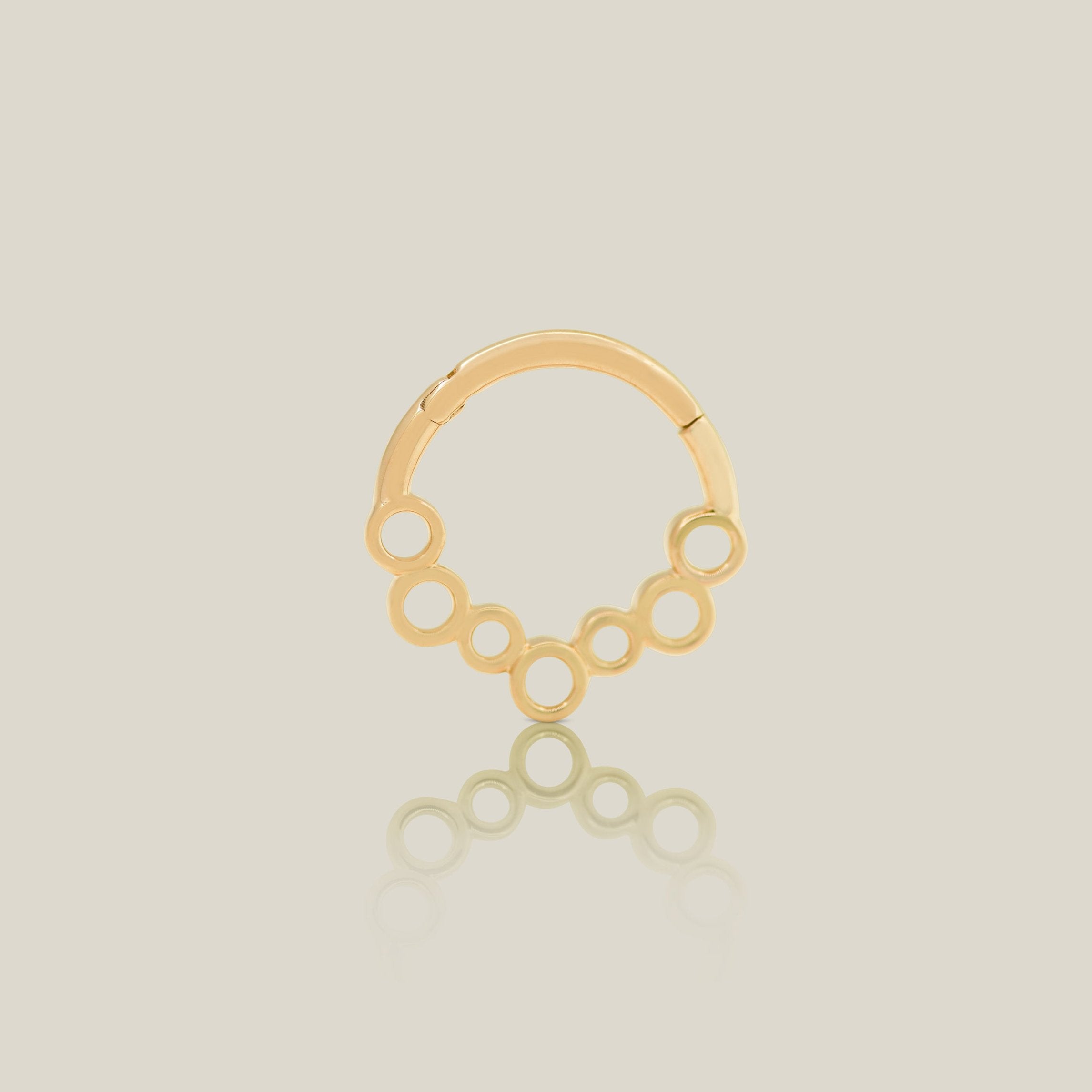 Open Beaded Hoop - Anygolds