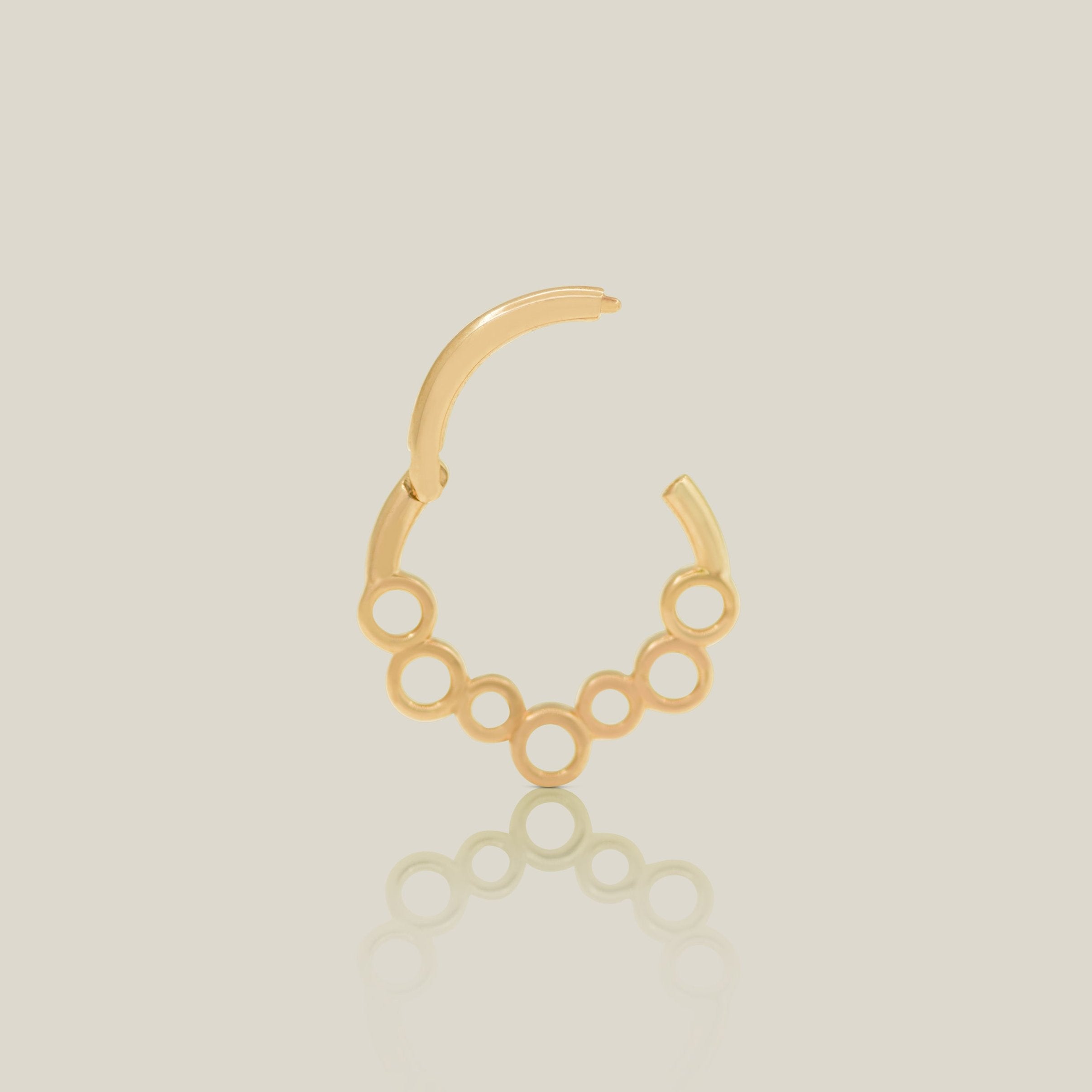 Open Beaded Hoop - Anygolds