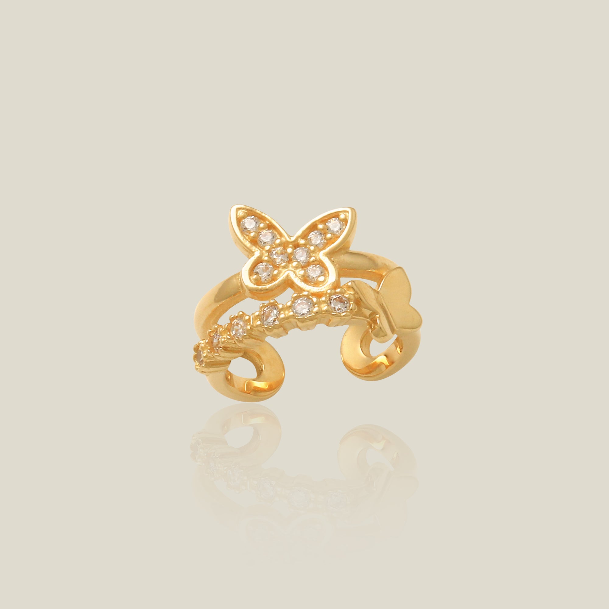 Butterfly Ear Cuff