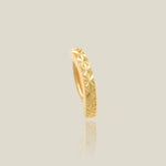 Diamond-Cut Navel Clicker Ring - Anygolds