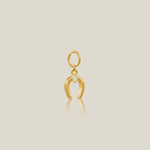 Stone & Horseshoe Charm - Anygolds 