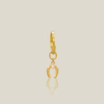 Stone & Horseshoe Charm - Anygolds