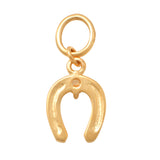 Stone & Horseshoe Charm - Anygolds 