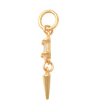 Baguette Stone Spike Charm - Anygolds