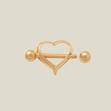 Heart Arrow Straight Barbell - Anygolds