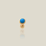 Turquoise Round Stud (Internal | External)