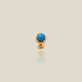 Turquoise Round Stud (Internal | External)