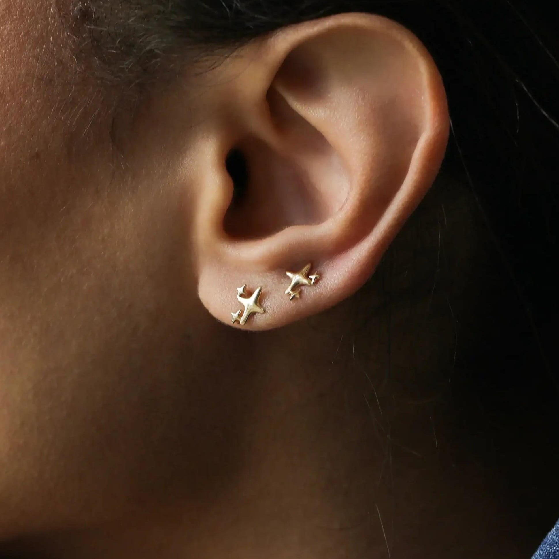 Molten Star Stud (Internal | External) - Anygolds