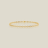 Bezel Set Lab-Grown Diamond Tennis Bracelet