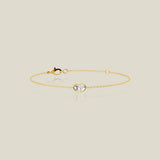 Oval Bezel Lab-Grown Diamond Bracelet
