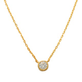 Diamond Pendant Chain Necklace