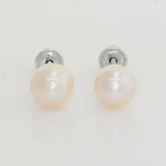 Essential Pearl Mini Stud Earrings - Anygolds