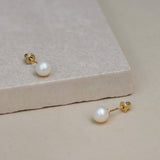 Pearl Mini Stud Earrings