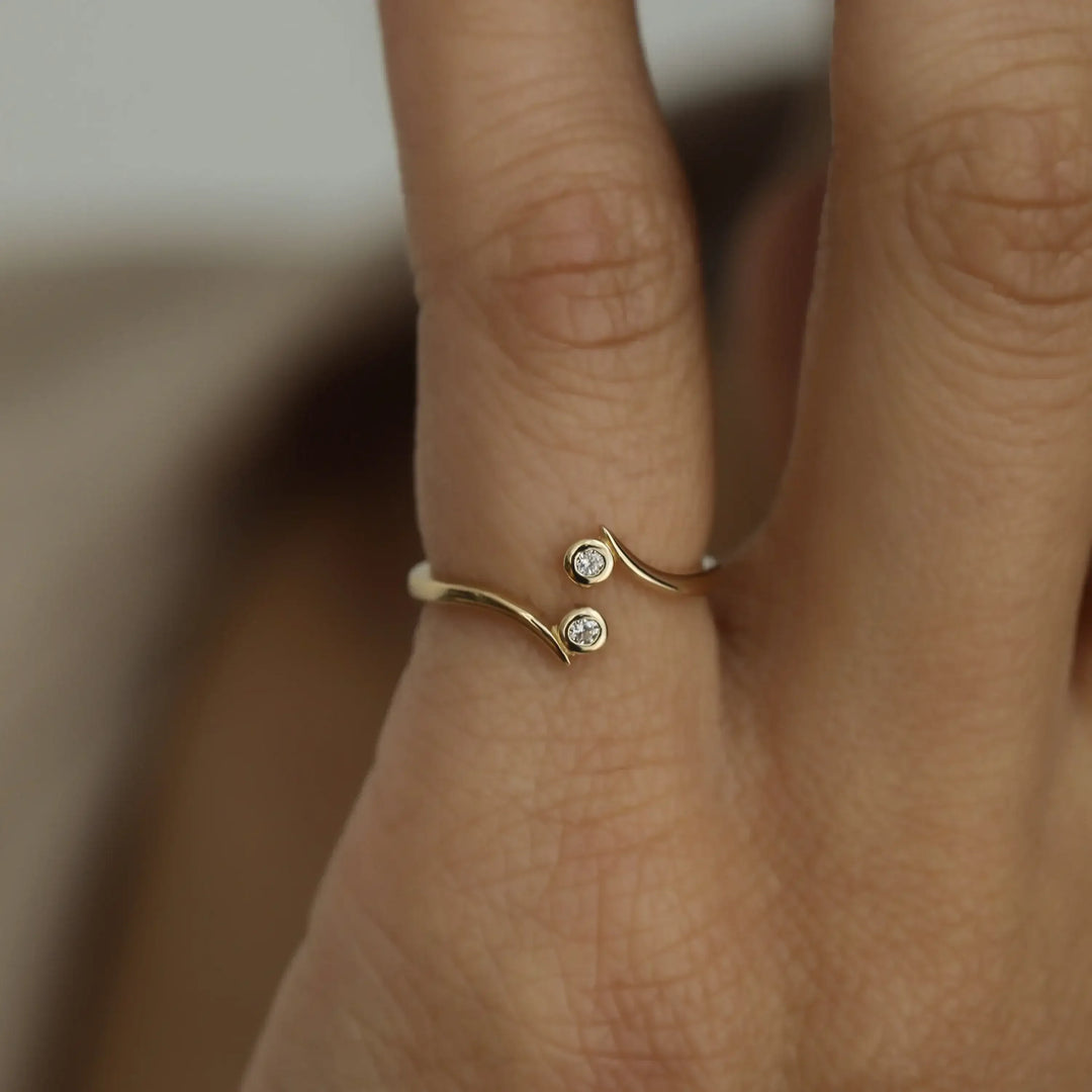 Anygolds 14K Real Solid Gold Ring Collection – Diamond, Gemstone ...