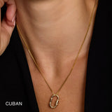14K Solid Gold Necklace Chain – Anygolds
